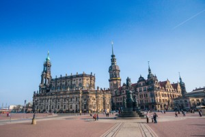 Dresden, Theaterplatz, Sachsen